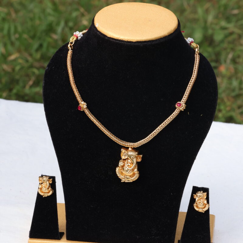 Ganesha Necklace Set