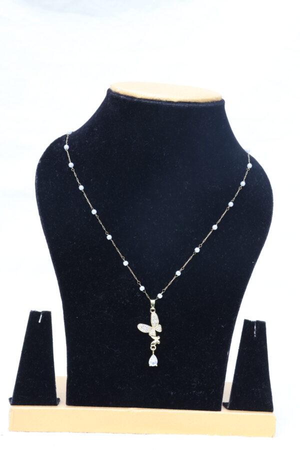 Pearl Butterfly Chain